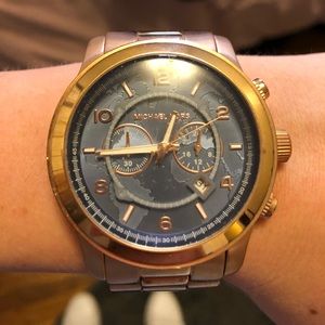 Michael Kors Stop World Hunger World Map Watch